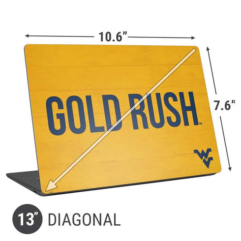 West Virginia University Mountaineers Universal Laptop 13in (10.6 x 7.6in) Skin